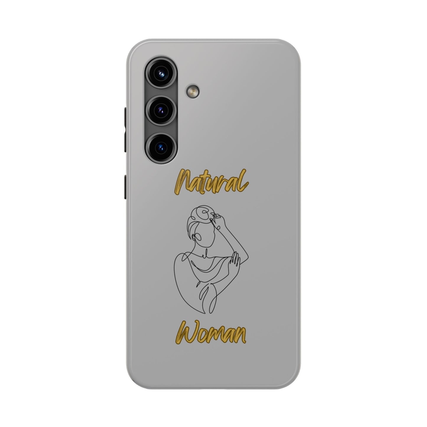 Natural Woman Style (BL)Tough Phone Cases LIGHT GREY