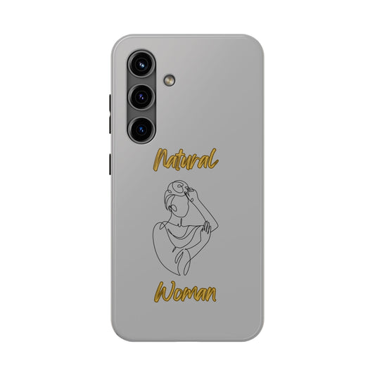 Natural Woman Style (BL)Tough Phone Cases LIGHT GREY