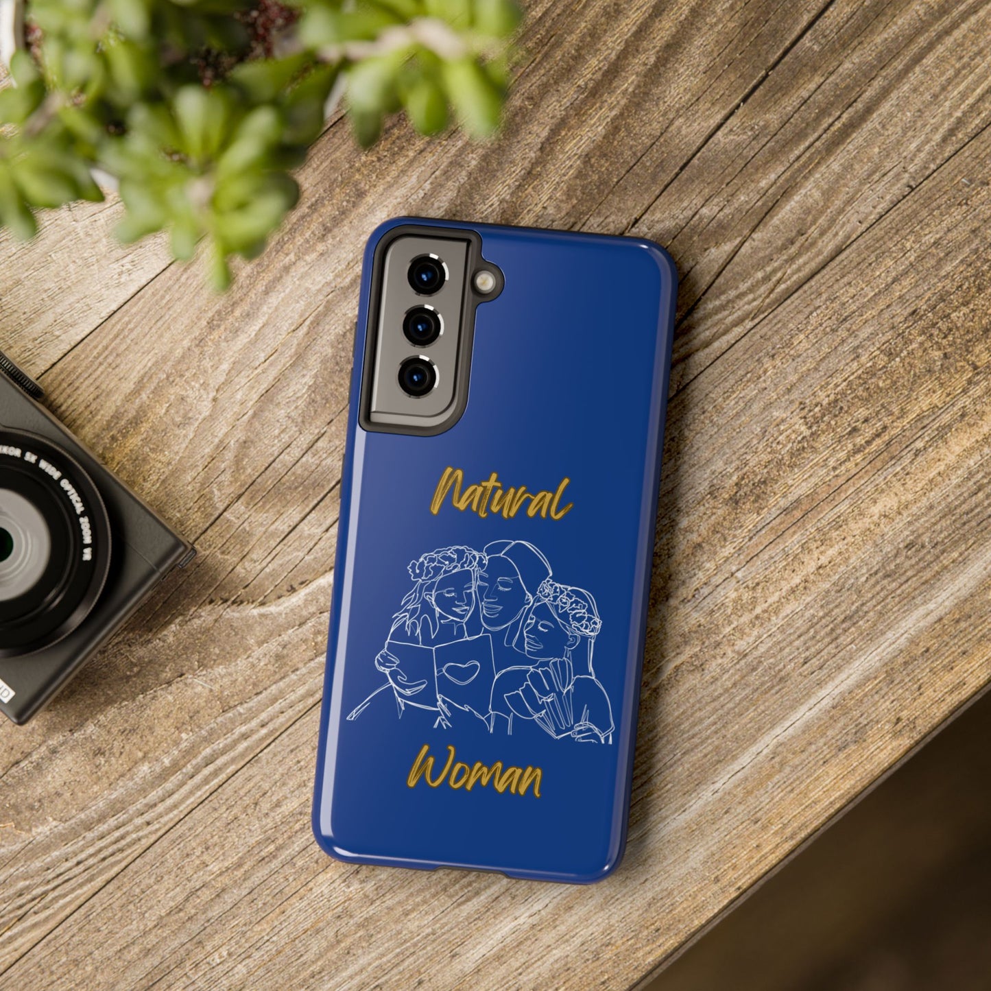 Natural Woman Me & My Girls (WL)Tough Phone Cases DARK BLUE