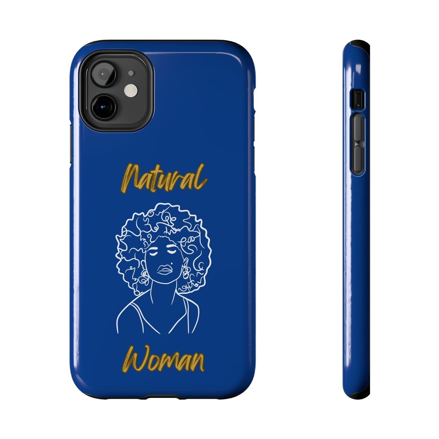 Natural Woman All About Me (WL)Tough Phone Cases DARK BLUE