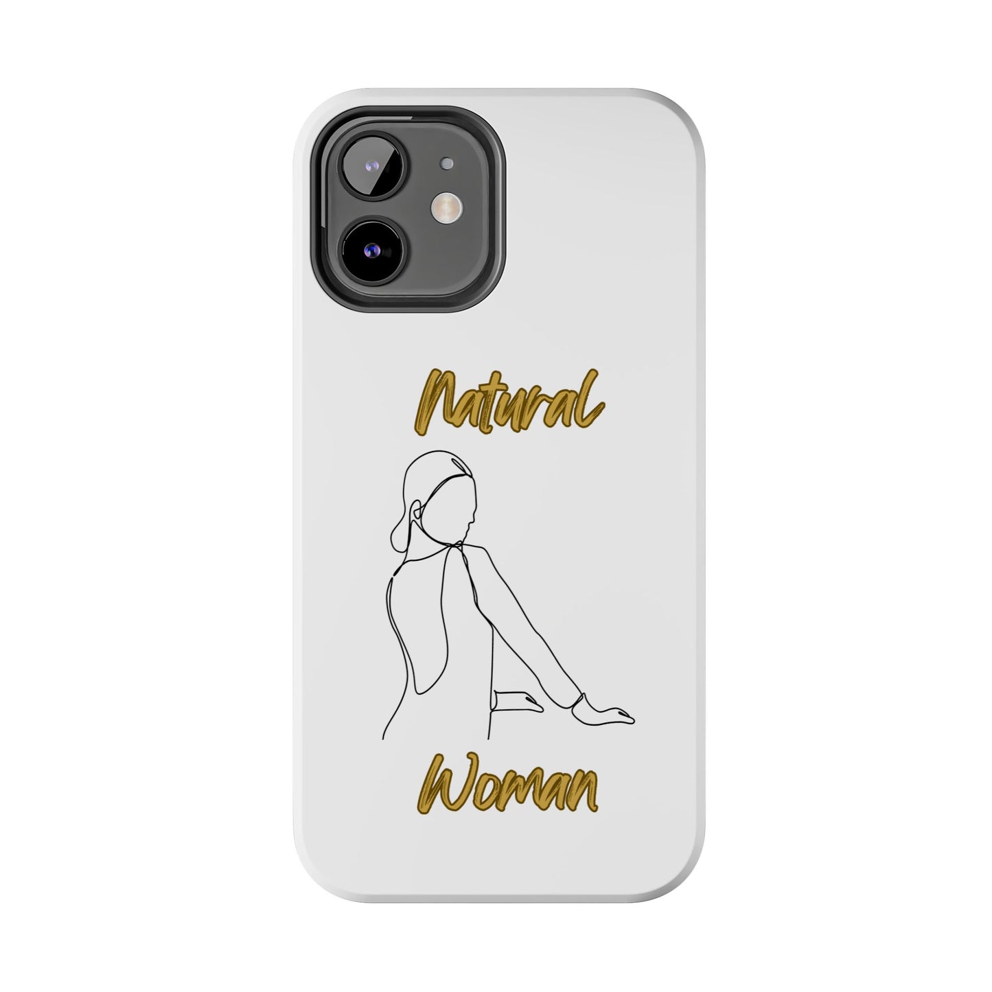 Natural Woman Hands Free (BL)Tough Phone Cases WHITE