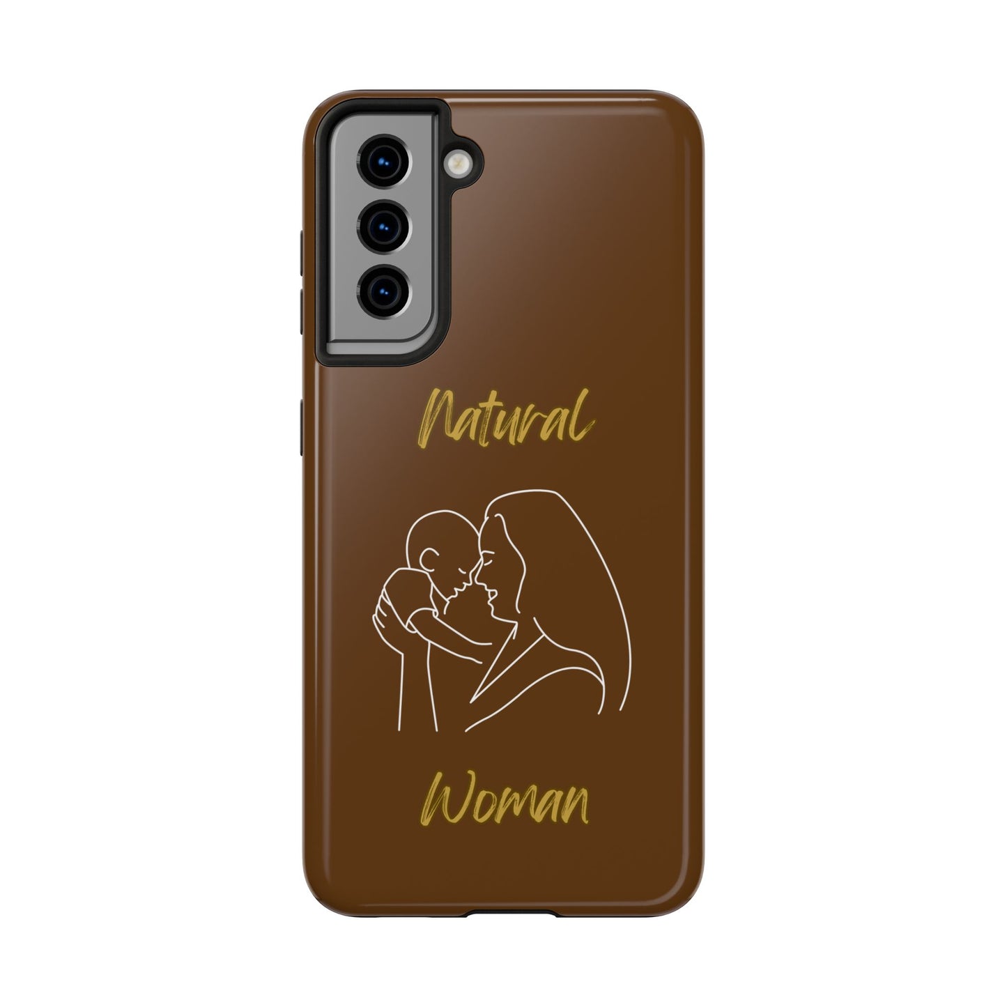 Natural Woman Joy (WL) Tough Phone Cases BROWN