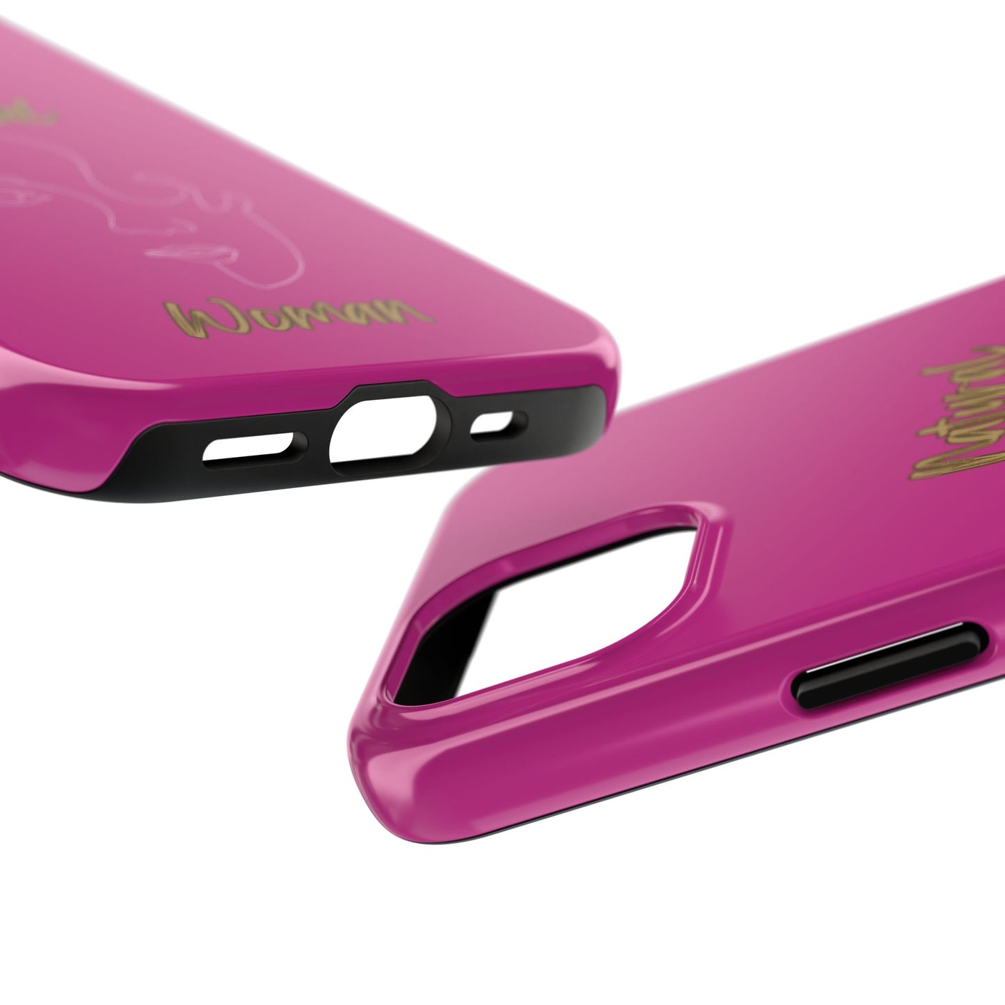 Natural Woman Looking (WL)Tough Phone Cases PINK