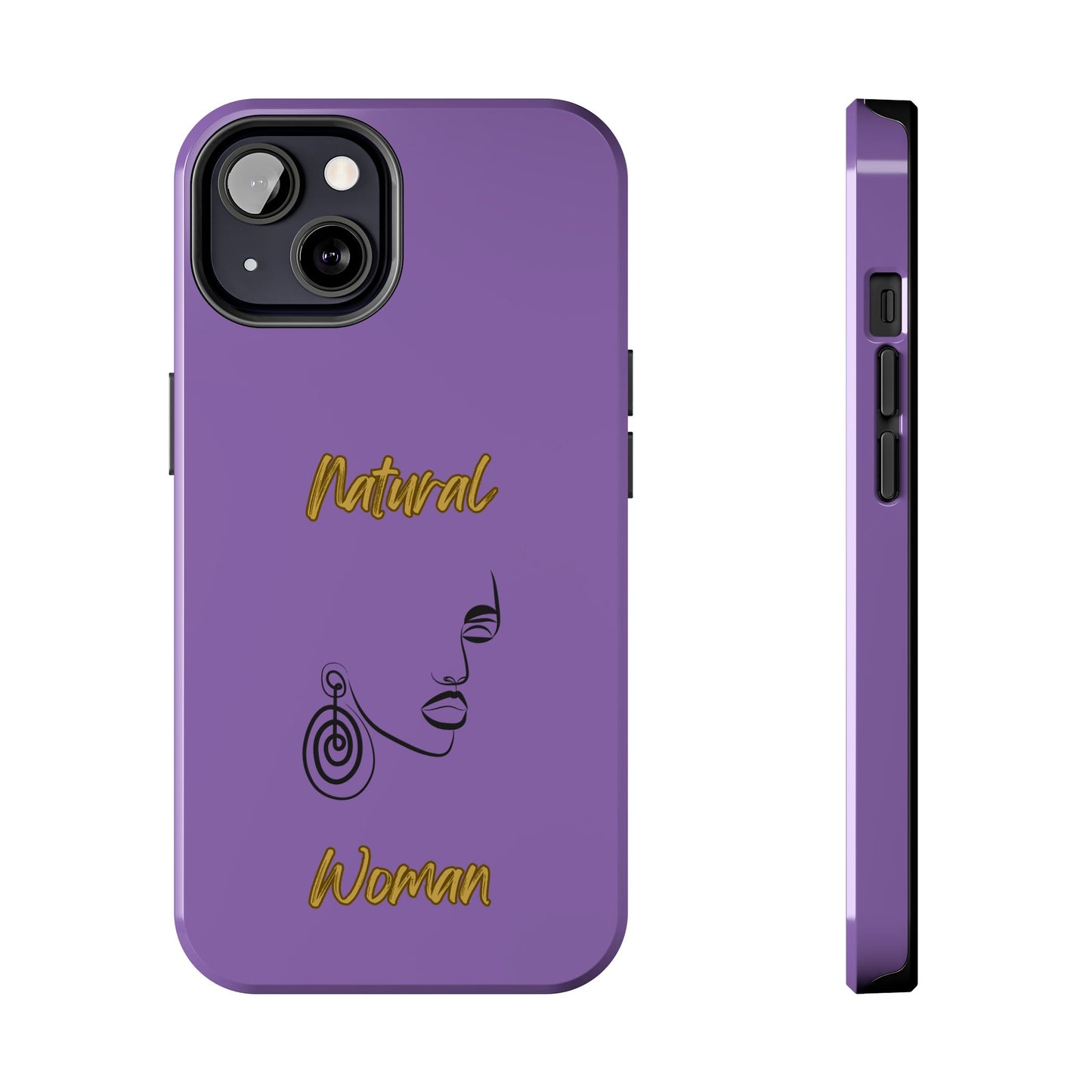 Natural Woman Music In My Soul (BL)Tough Phone Cases LIGHT PURPLE