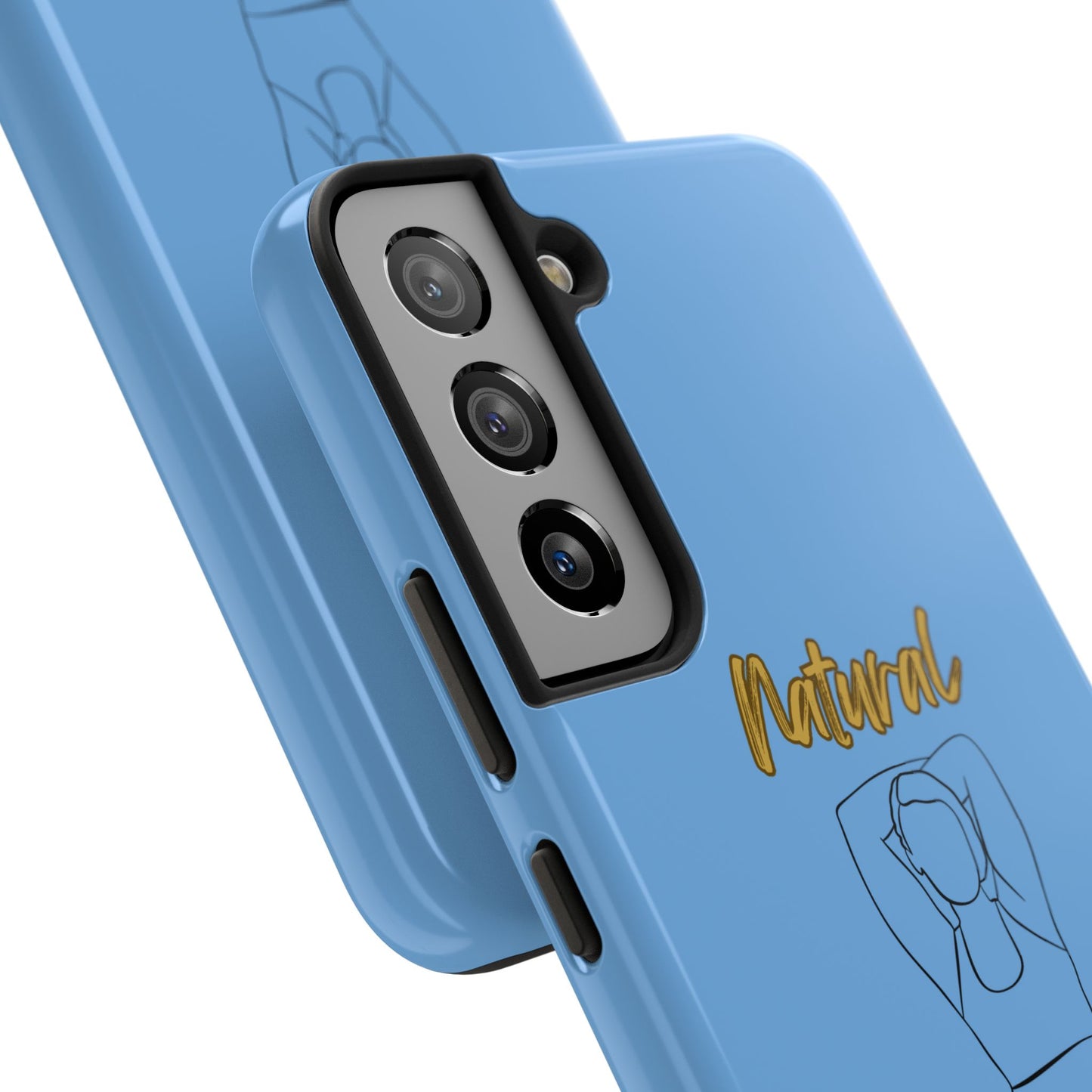 Natural Woman I Love Me (BL)Tough Phone Cases LIGHT BLUE
