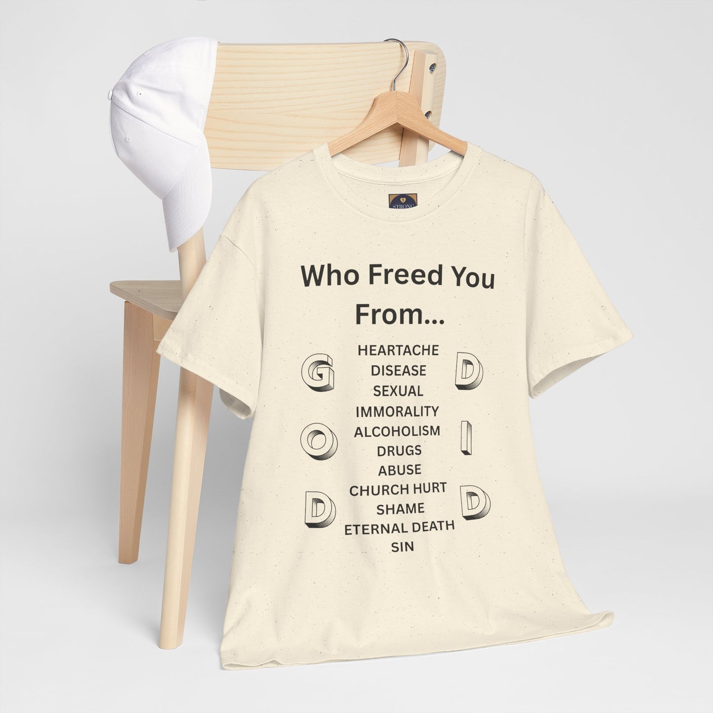 GOD DID Unisex T-shirt (BL)