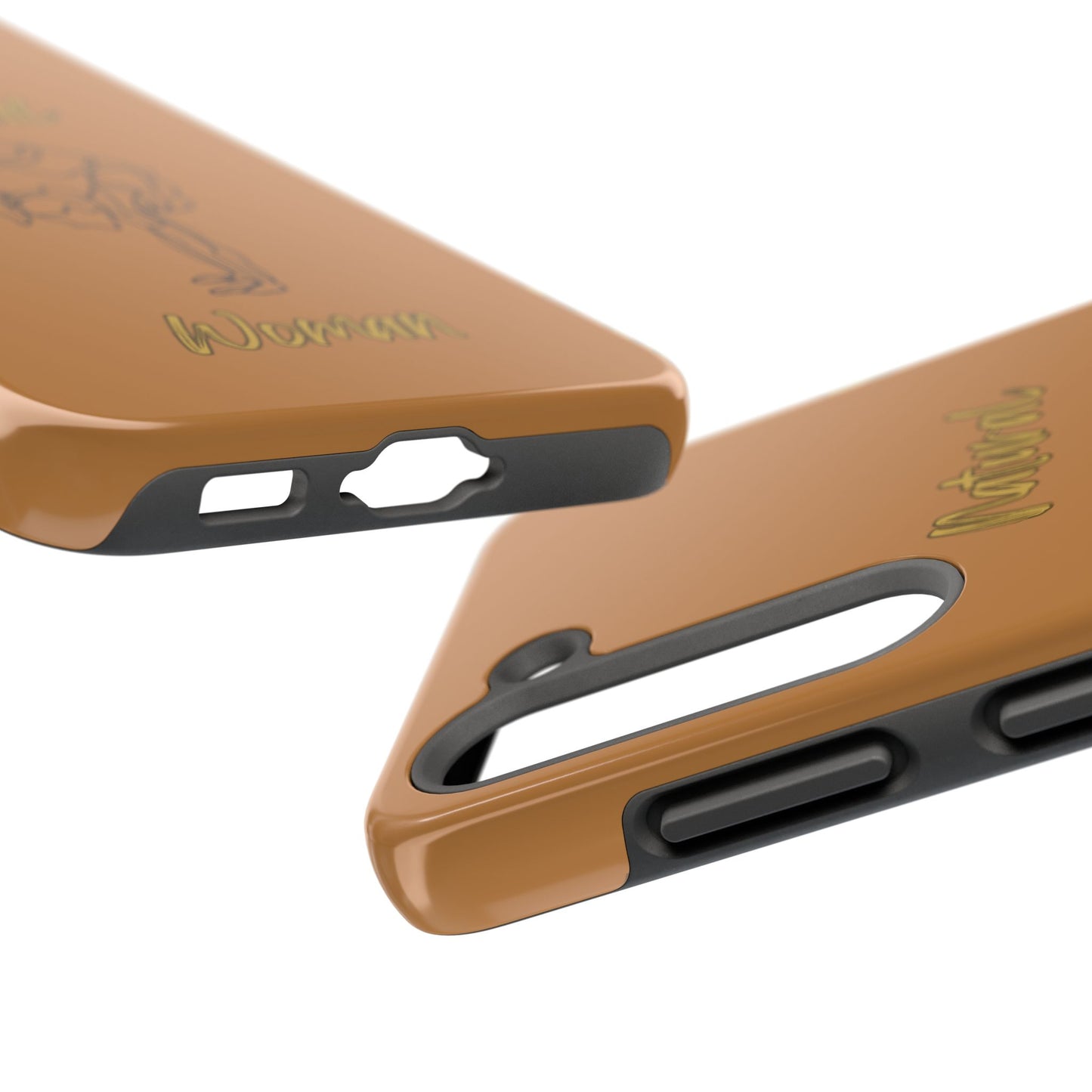 Natural Woman Flexible (BL)Tough Phone Cases LIGHT BROWN