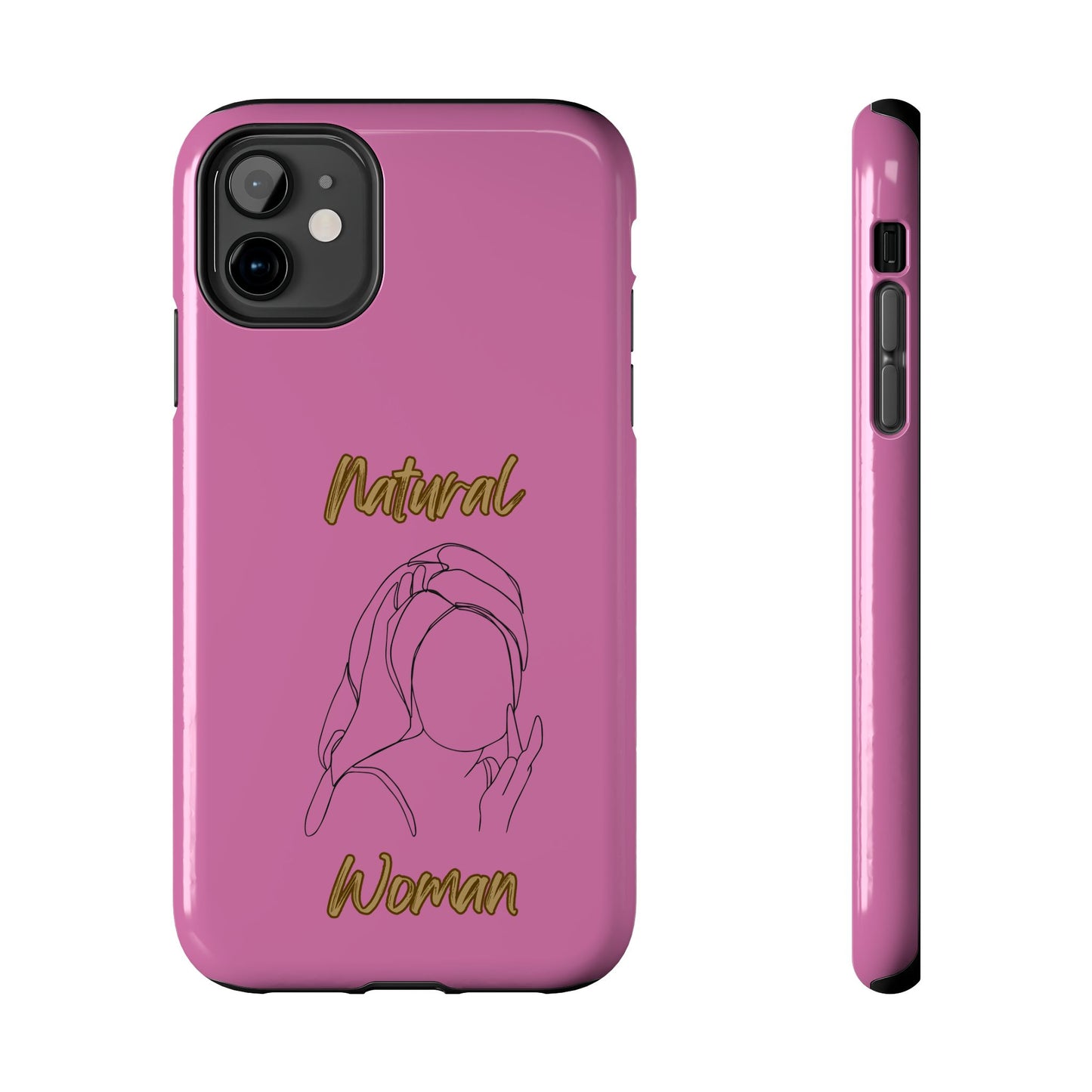 Natural Woman Towel Wrapped (BL)Tough Phone Cases LIGHT PINK