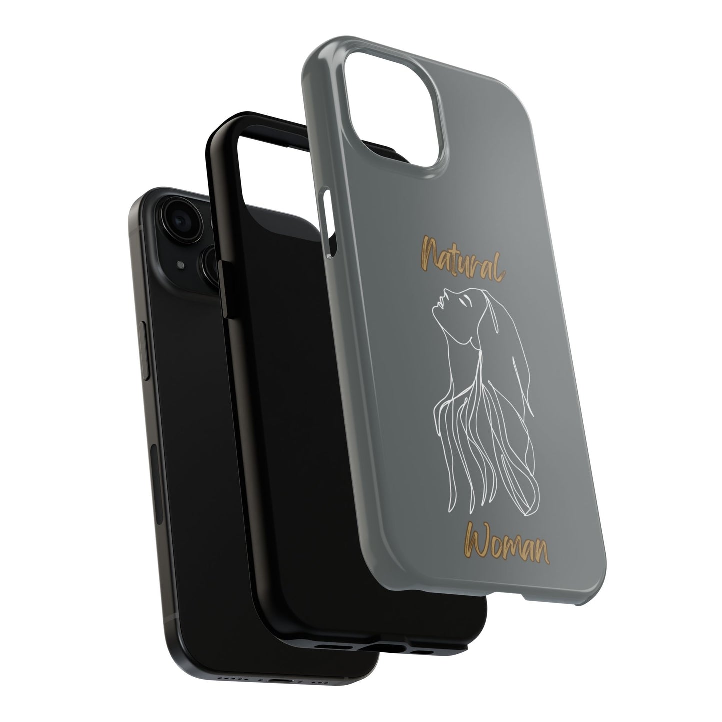 Natural Woman Appreciation (WL)Tough Phone Cases DARK GREY