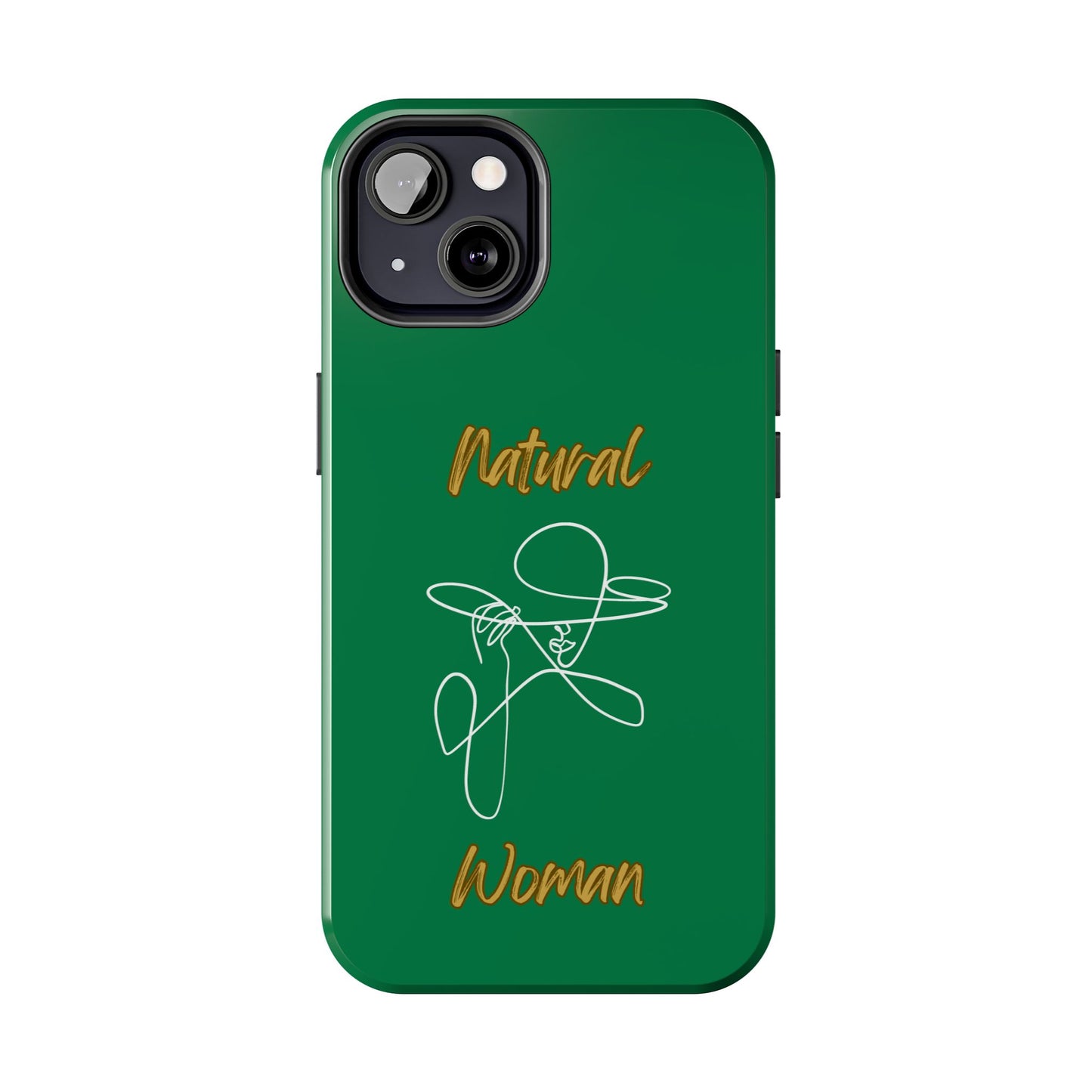 Natural Woman An Original (WL)Tough Phone Cases DARK GREEN