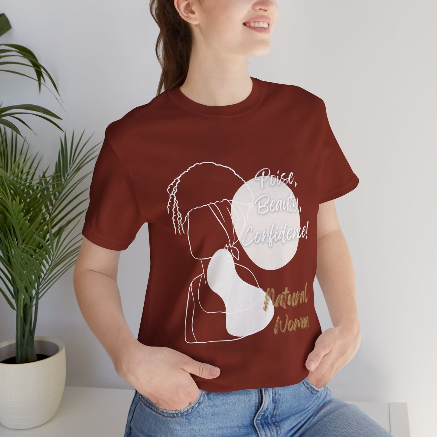 Natural Woman Puff (WL) Short Sleeve T-Shirt