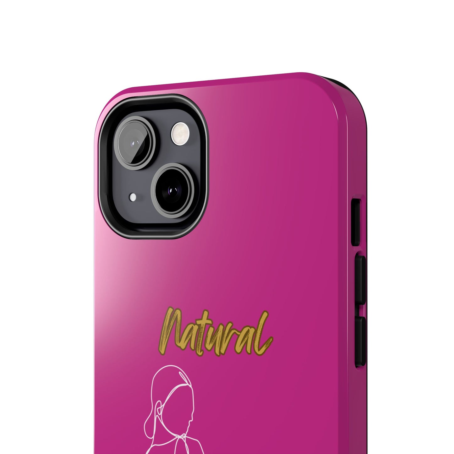 Natural Woman Hands Free (WL)Tough Phone Cases PINK