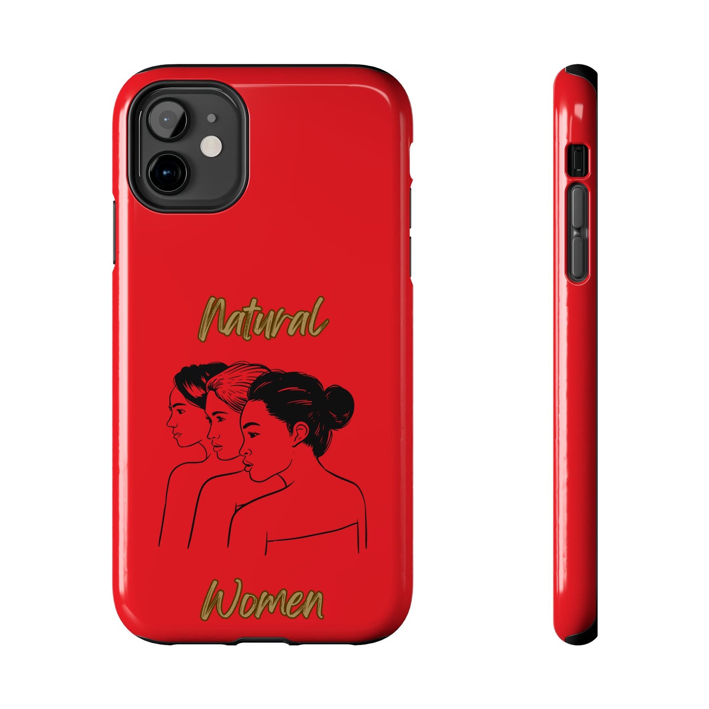 Natural Woman United Friends (BL)Tough Phone Cases RED