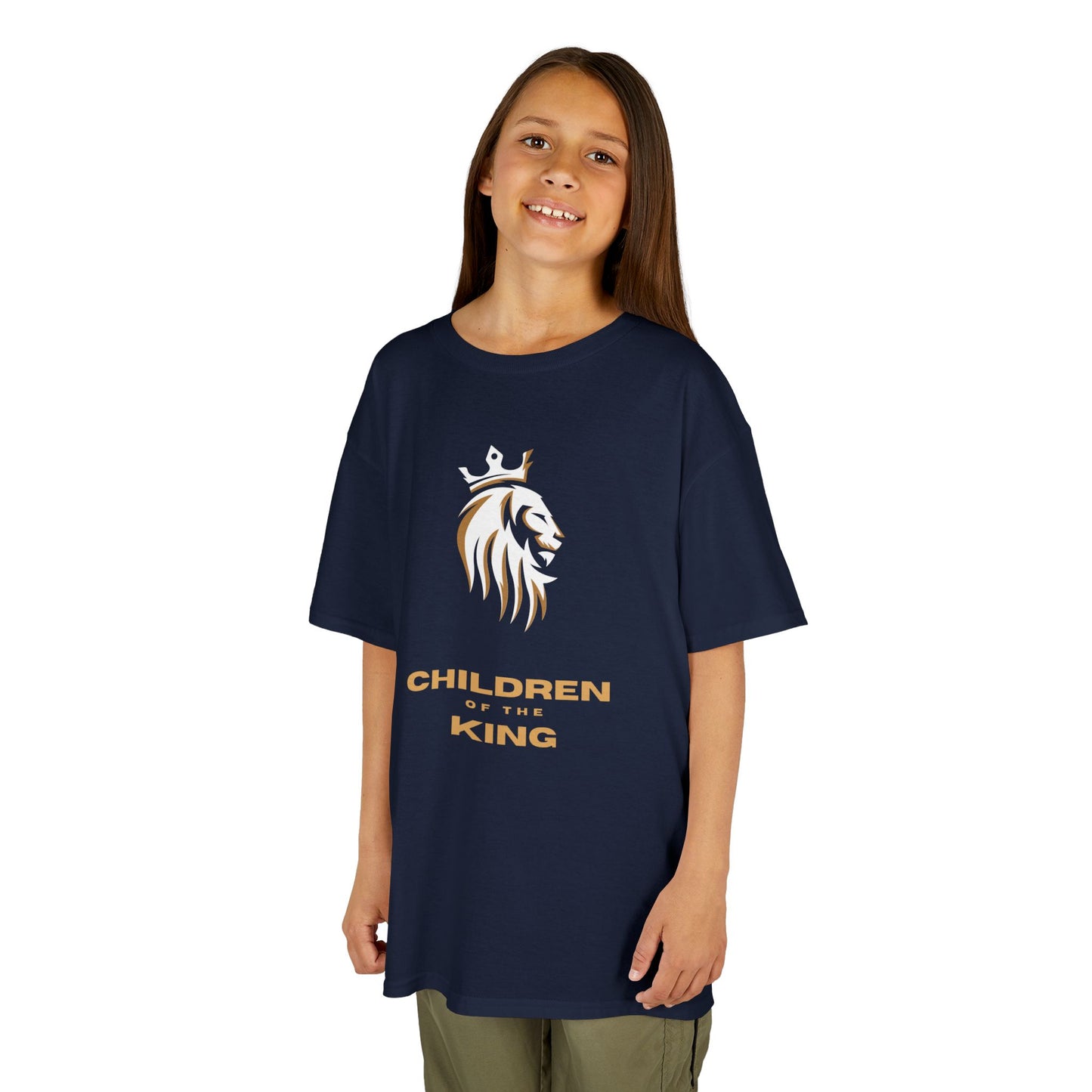 Children of the King Inspirational Kids Cotton T-Shirt (WL)