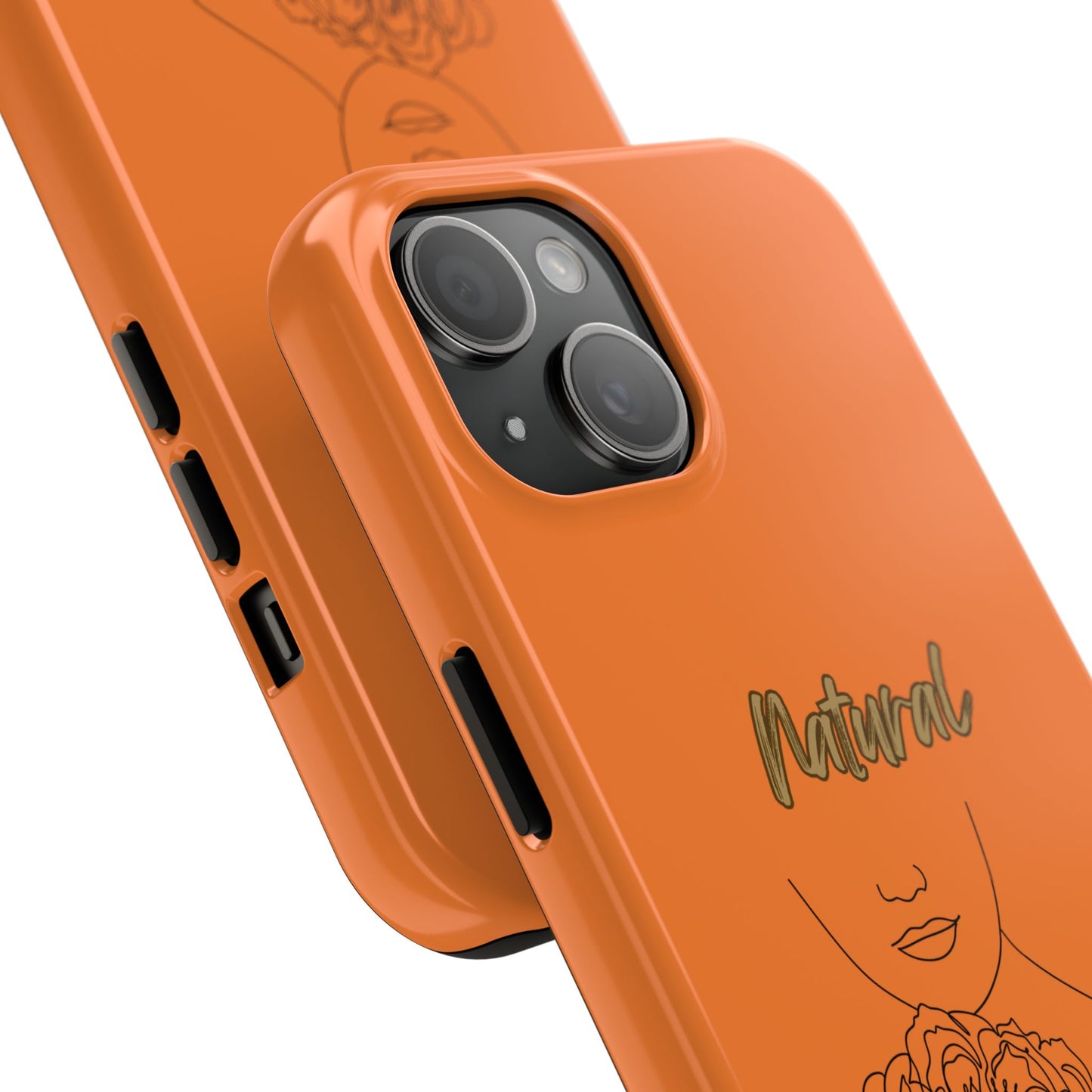 Natural Woman Kissed Flower (BL)Tough Phone Cases CRUSTA