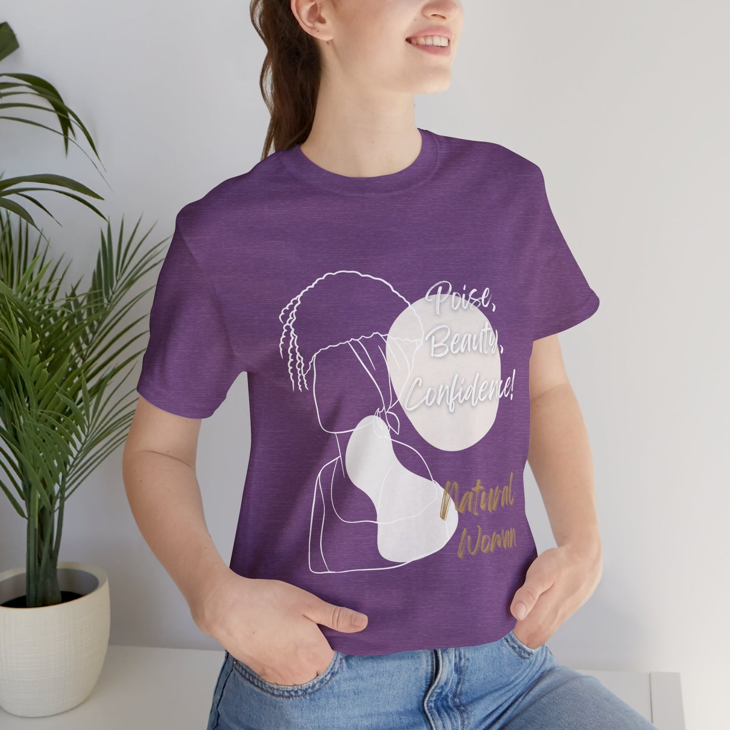 Natural Woman Puff (WL) Short Sleeve T-Shirt