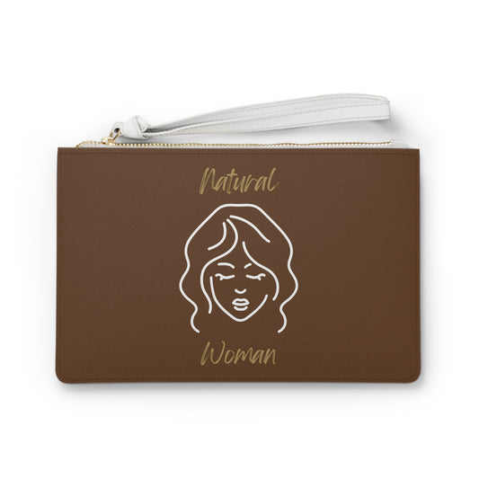 Natural Woman Modest (WL) Clutch Bag BROWN