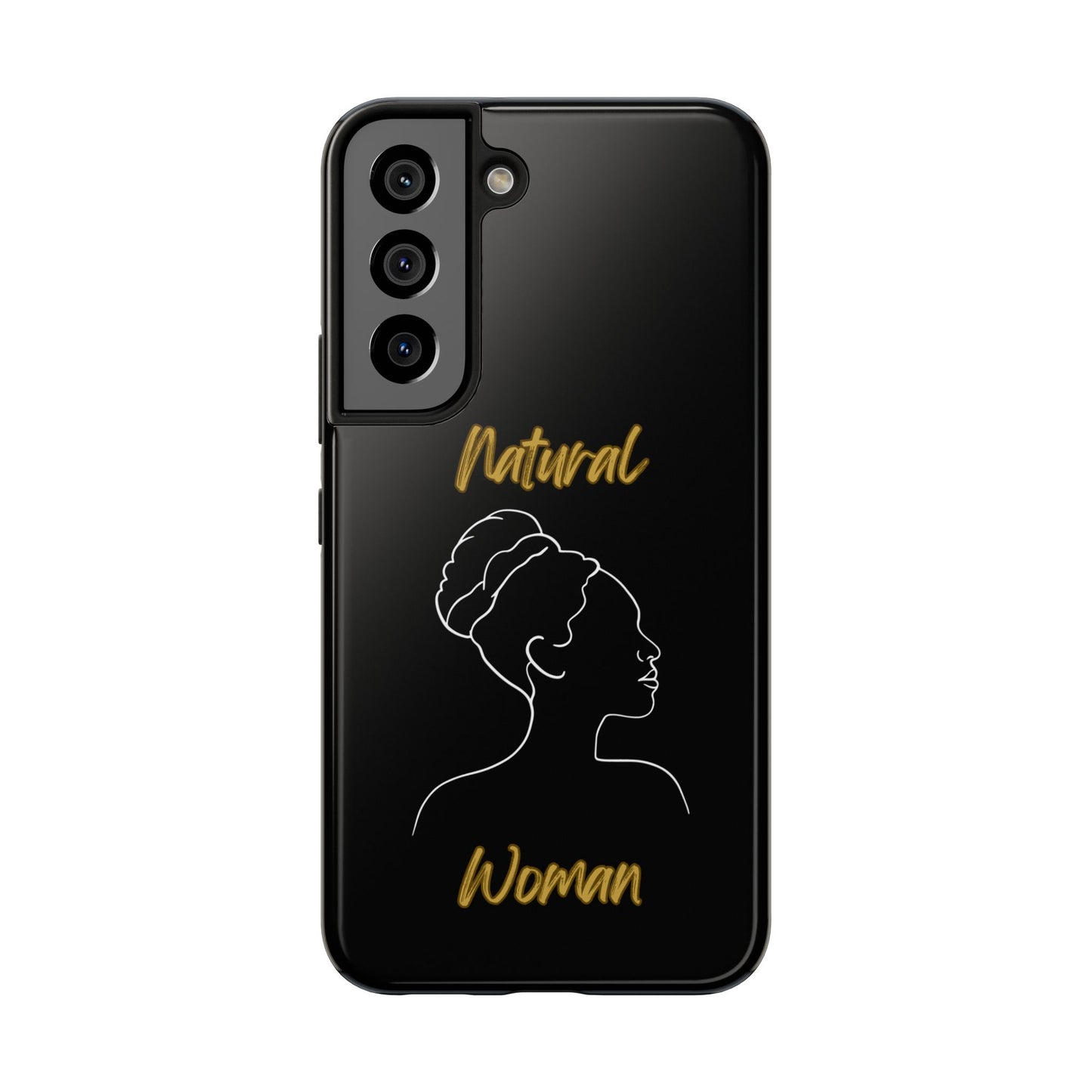 Natural Woman Mixed (WL)Tough Phone Cases BLACK