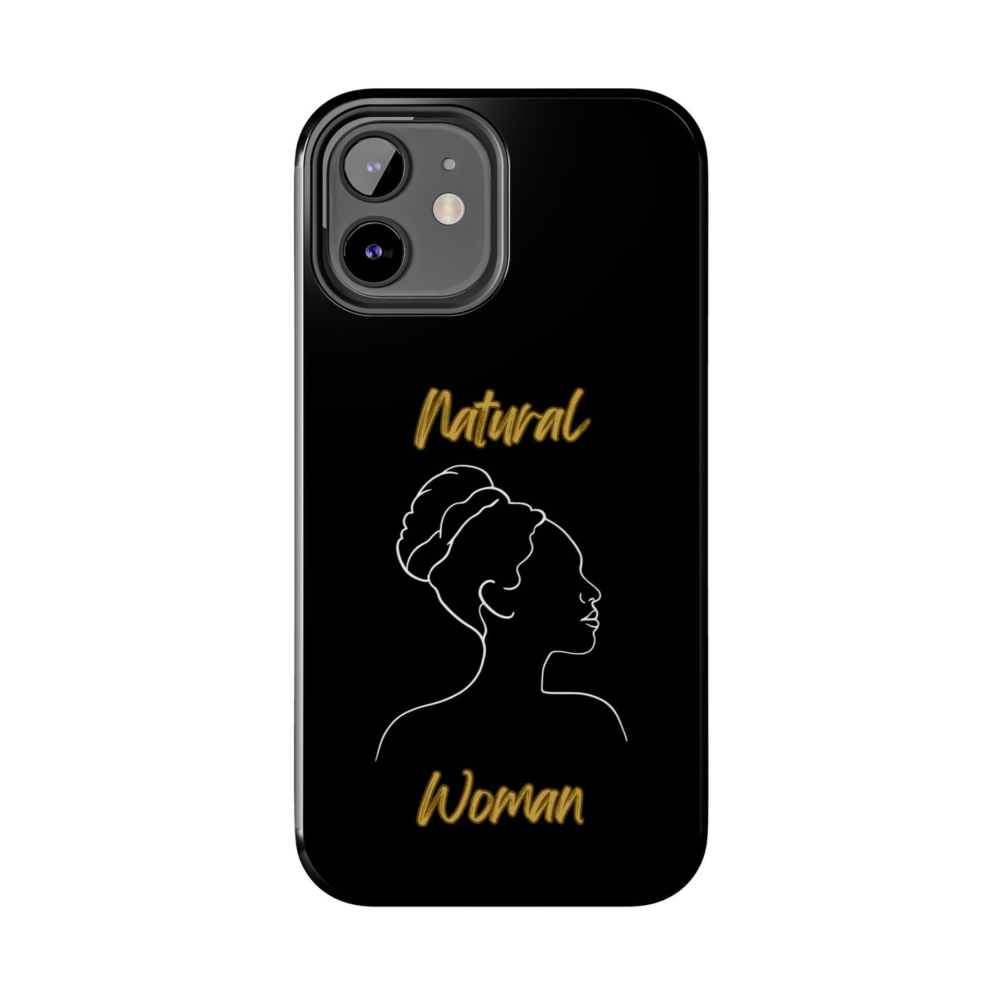 Natural Woman Mixed (WL)Tough Phone Cases BLACK