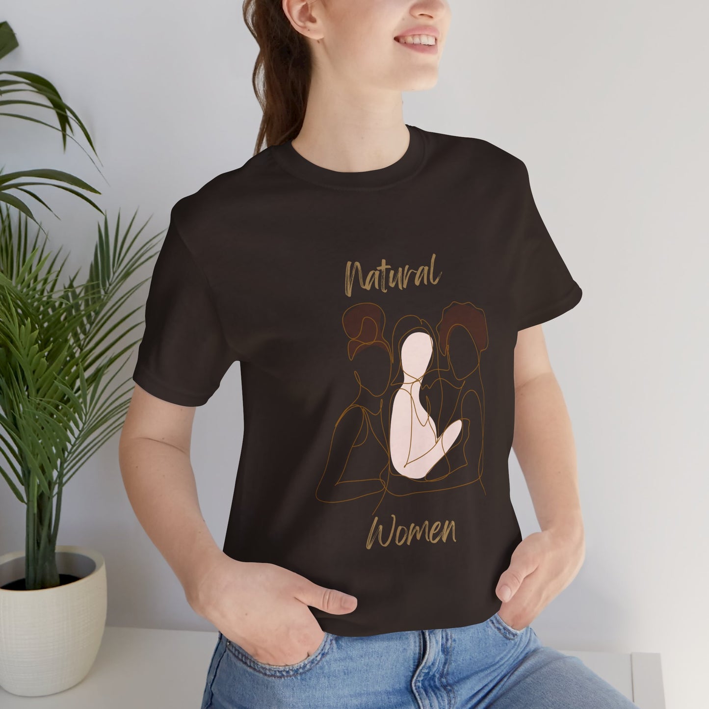 Natural Woman Friends Short Sleeve T-Shirt