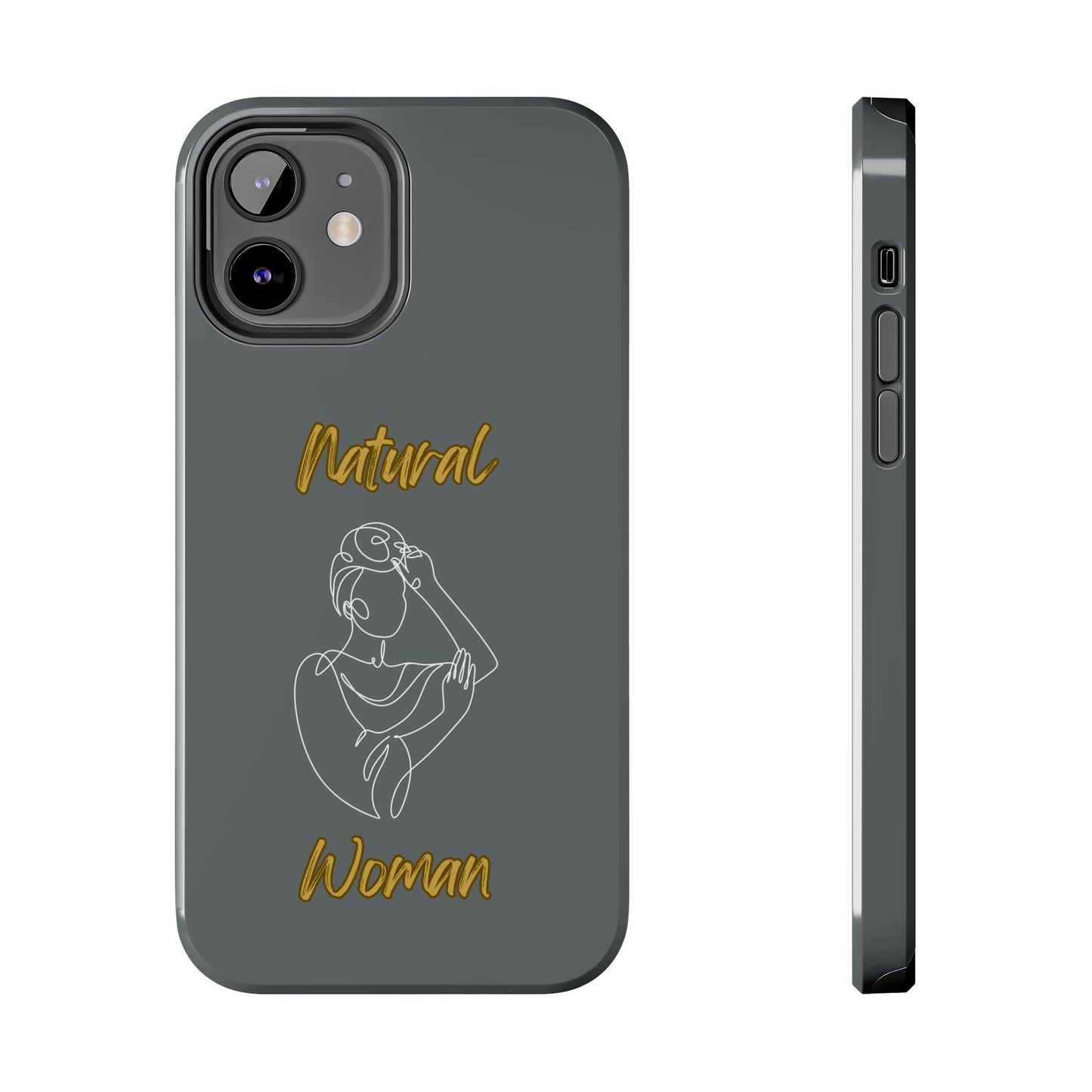 Natural Woman Style (WL)Tough Phone Cases DARK GREY