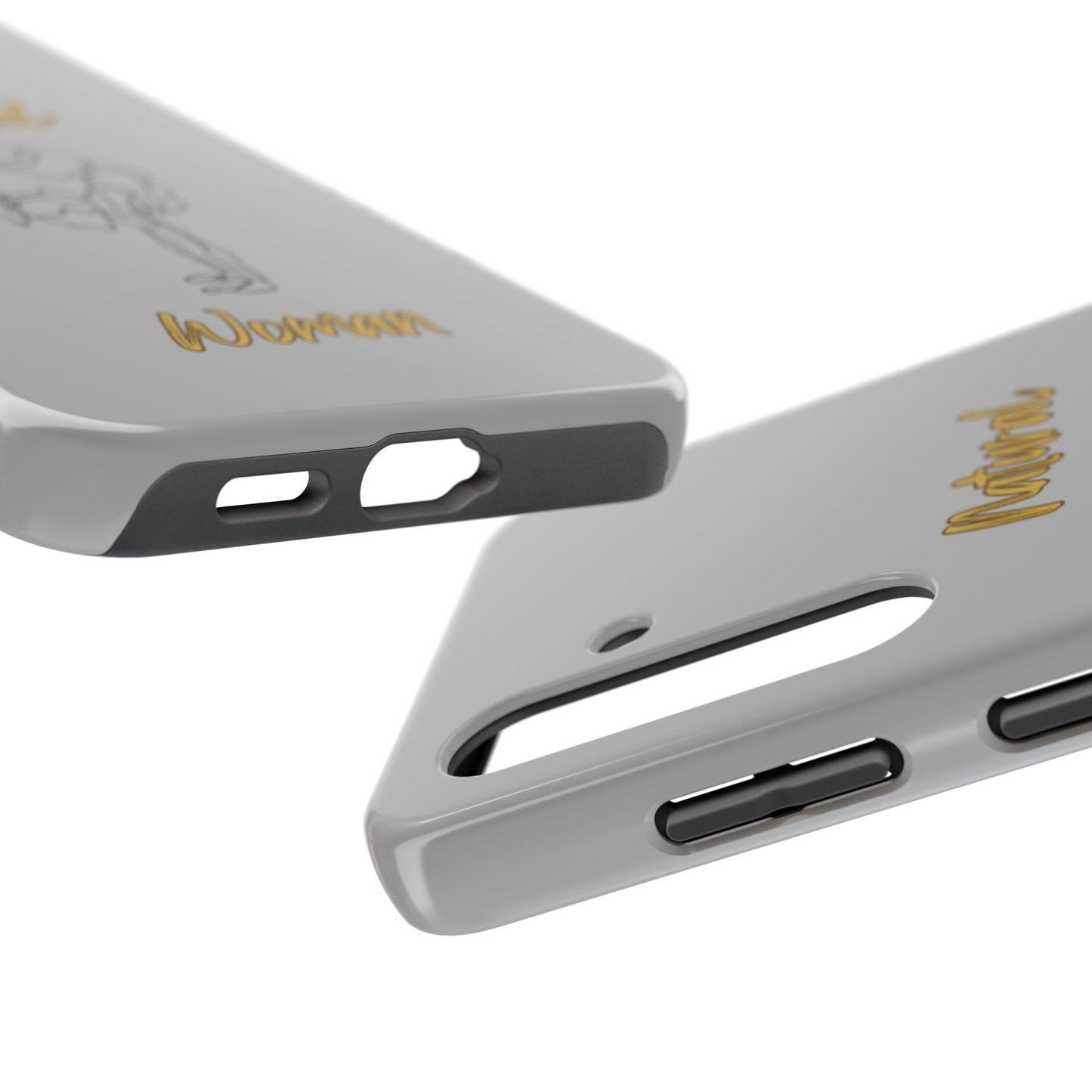 Natural Woman Flexible (BL)Tough Phone Cases LIGHT GREY
