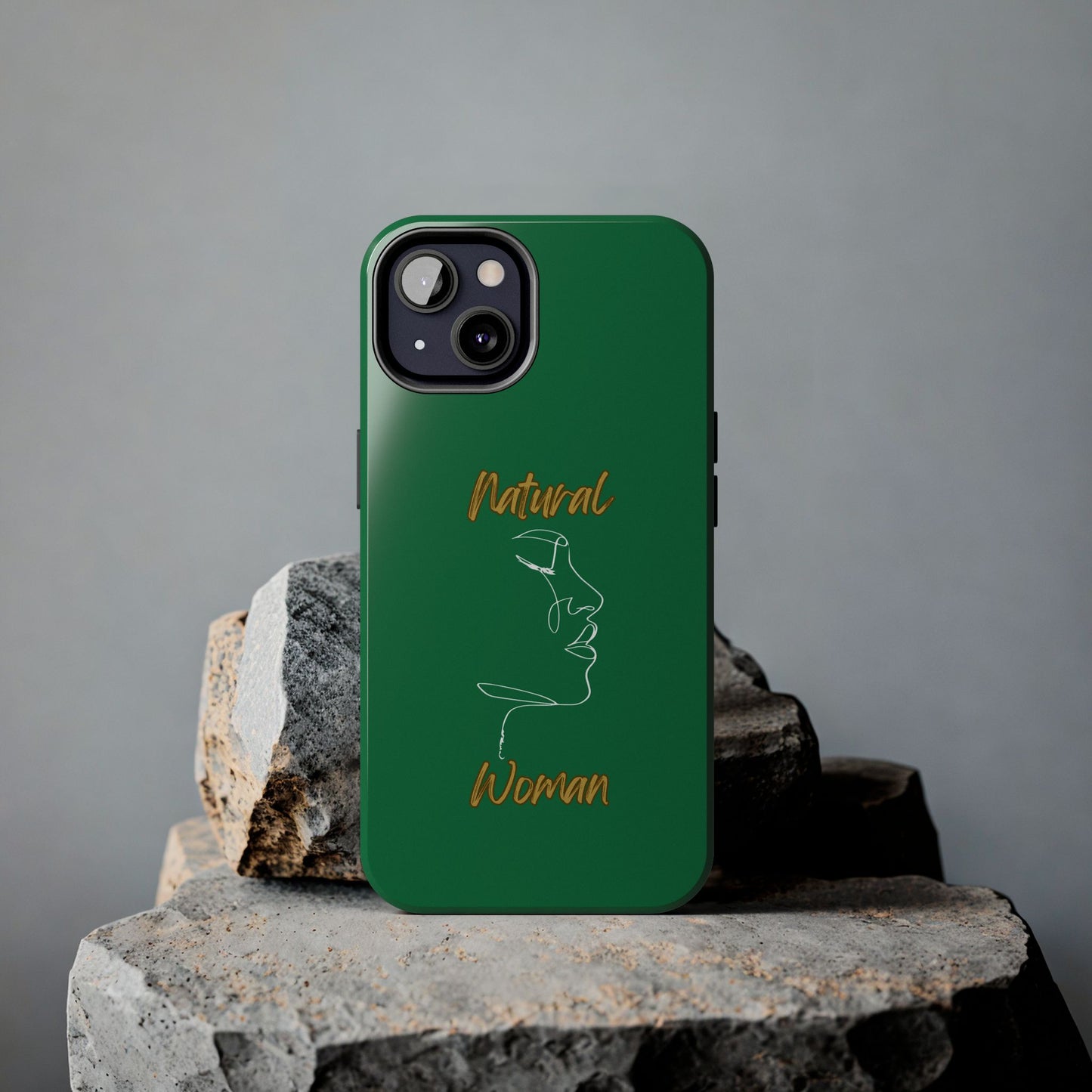 Natural Woman Timeless (WL)Tough Phone Cases DARK GREEN