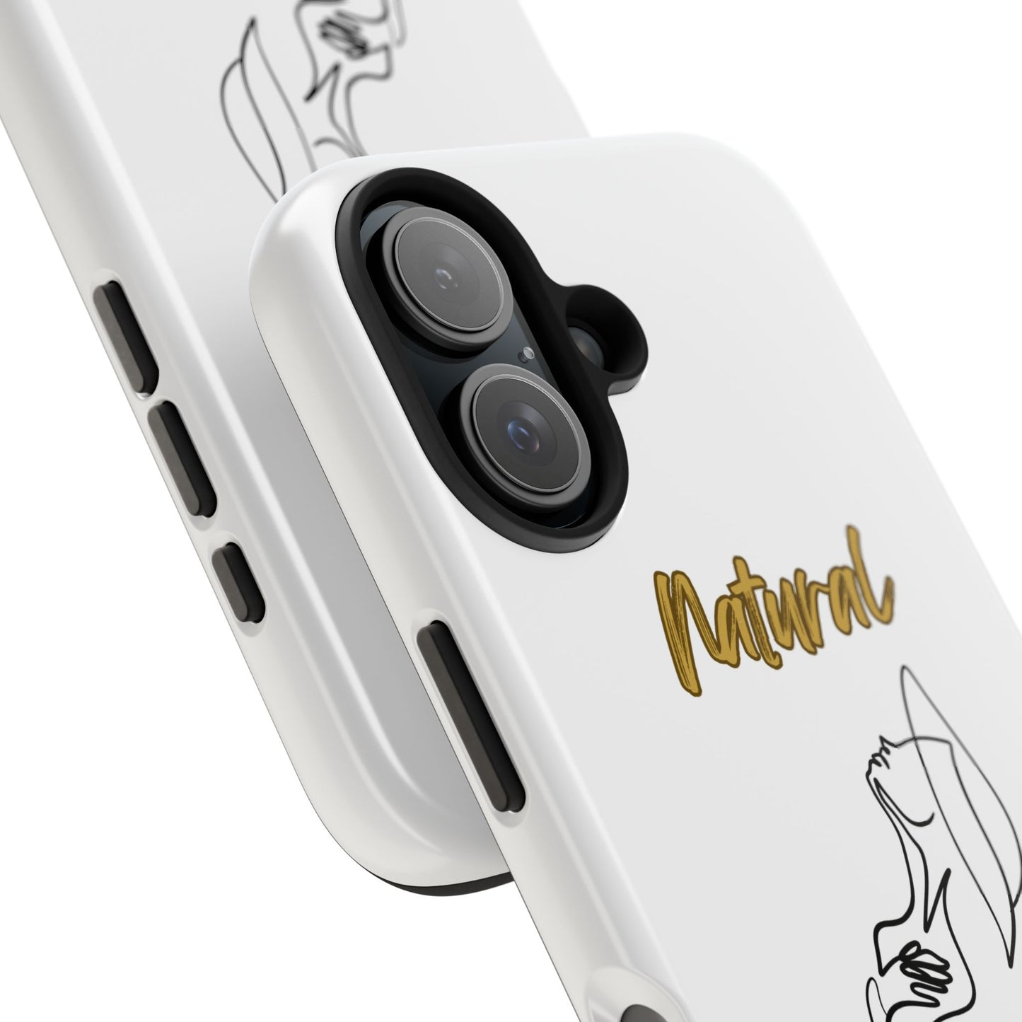 Natural Woman Free (BL)Tough Phone Cases WHITE