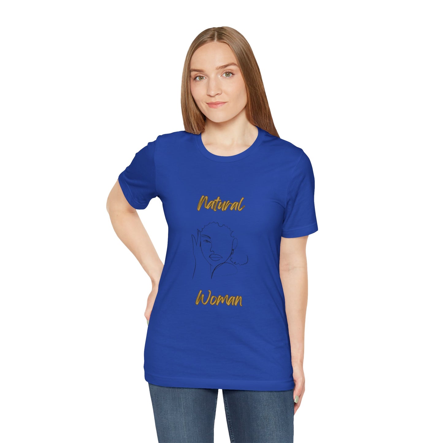 Natural Woman Let's Be Friends (BL) Short Sleeve T-Shirt