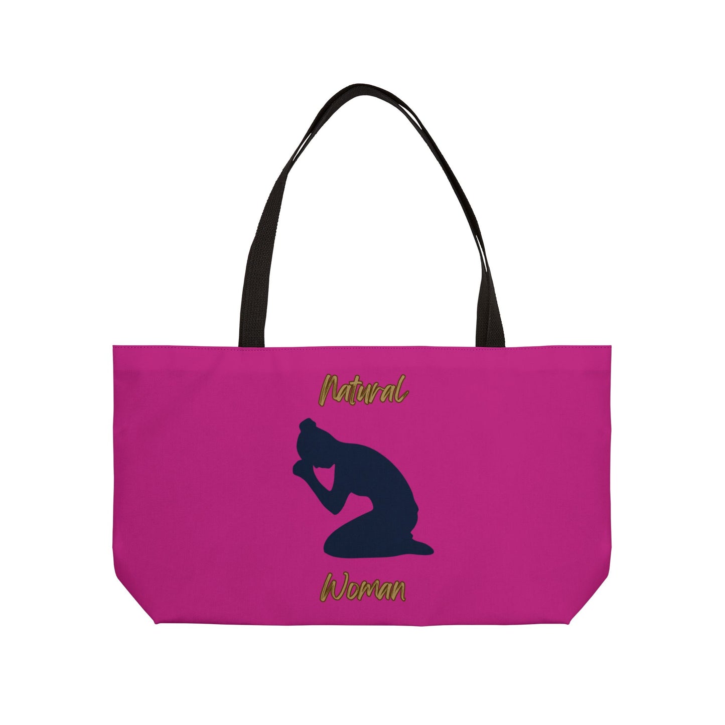 Natural Woman Pray (BL) Weekender Tote Bag PINK