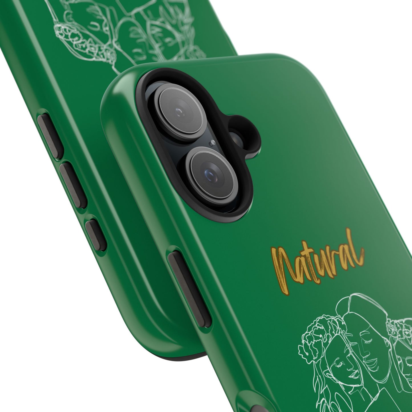 Natural Woman Me & My Girls (WL)Tough Phone Cases DARK GREEN