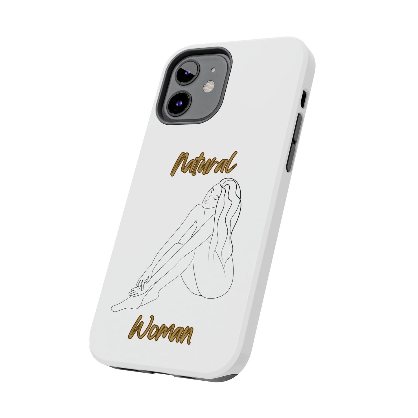 Natural Woman Beauty (BL) Tough Phone Cases WHITE