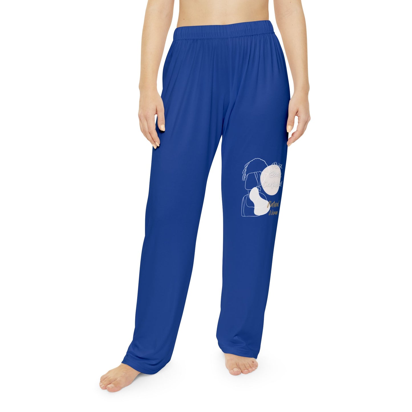 Natural Woman Puff (BL) Women's Pajama Pants DARK BLUE