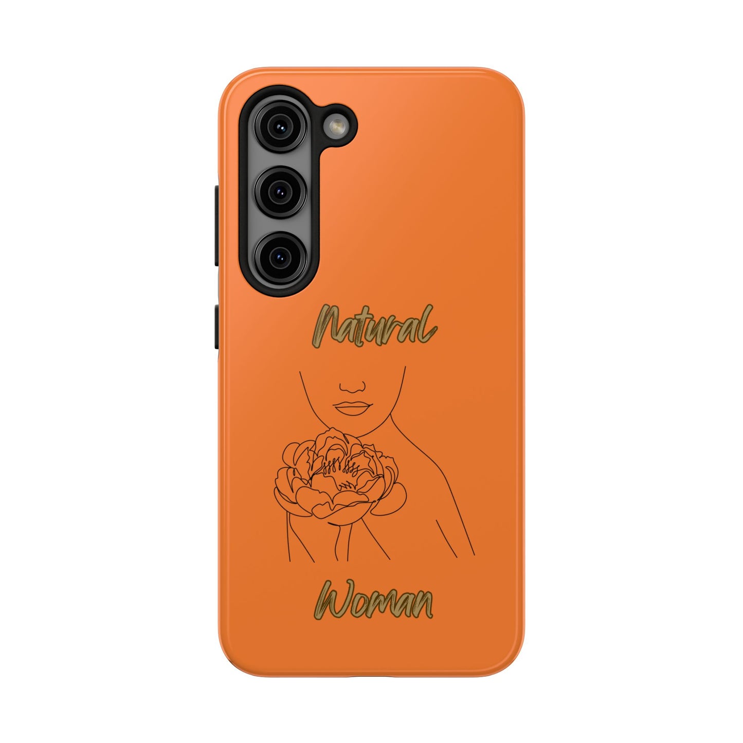 Natural Woman Kissed Flower (BL)Tough Phone Cases CRUSTA