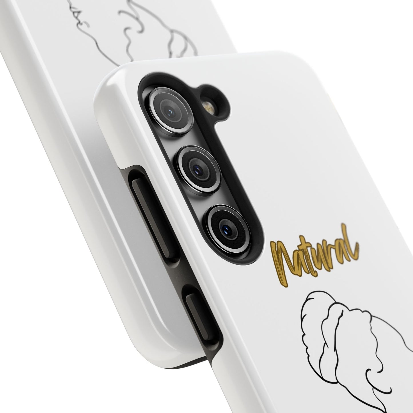 Natural Woman Mixed (BL)Tough Phone Cases WHITE
