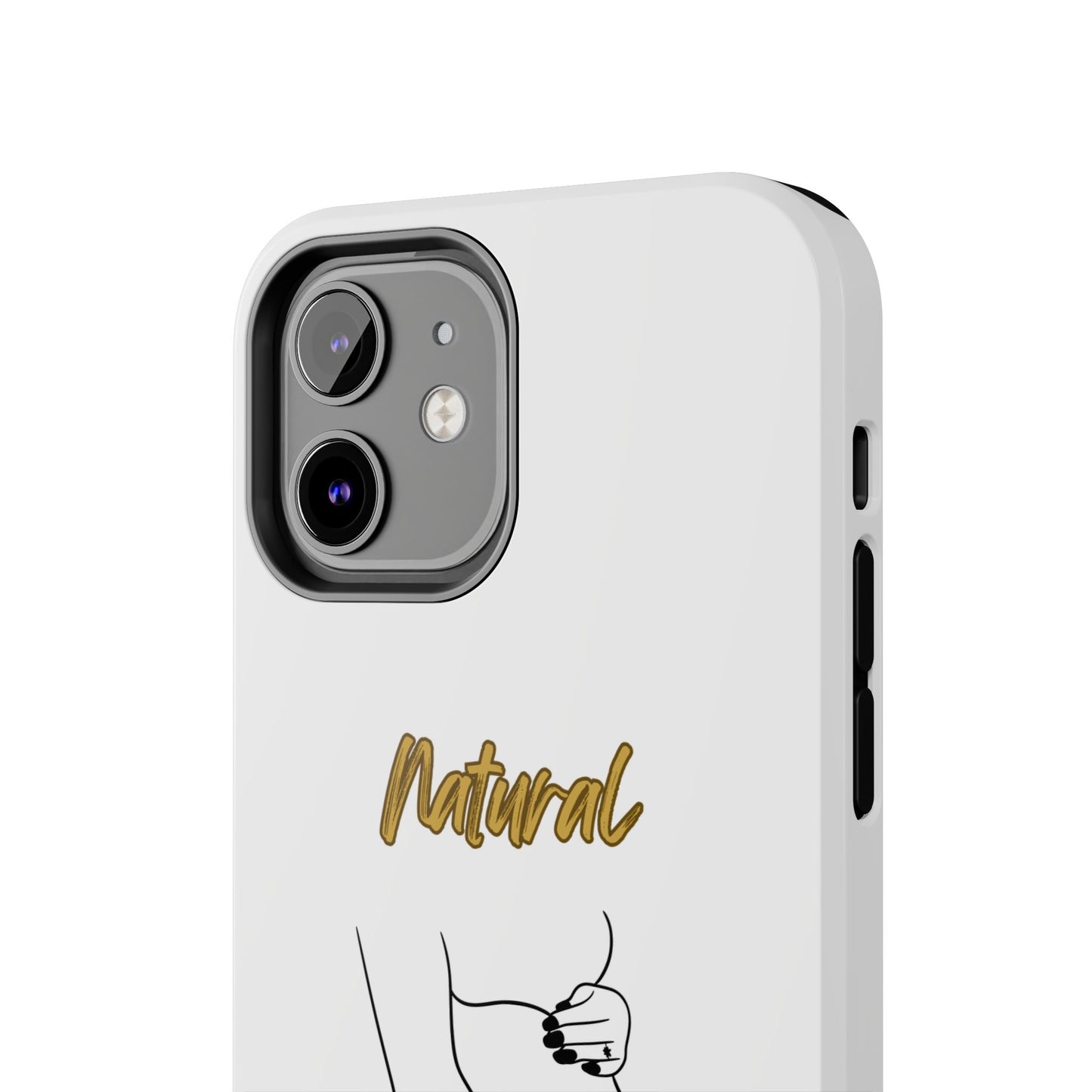 Natural Woman Loved In & Out (BL)Tough Phone Cases WHITE