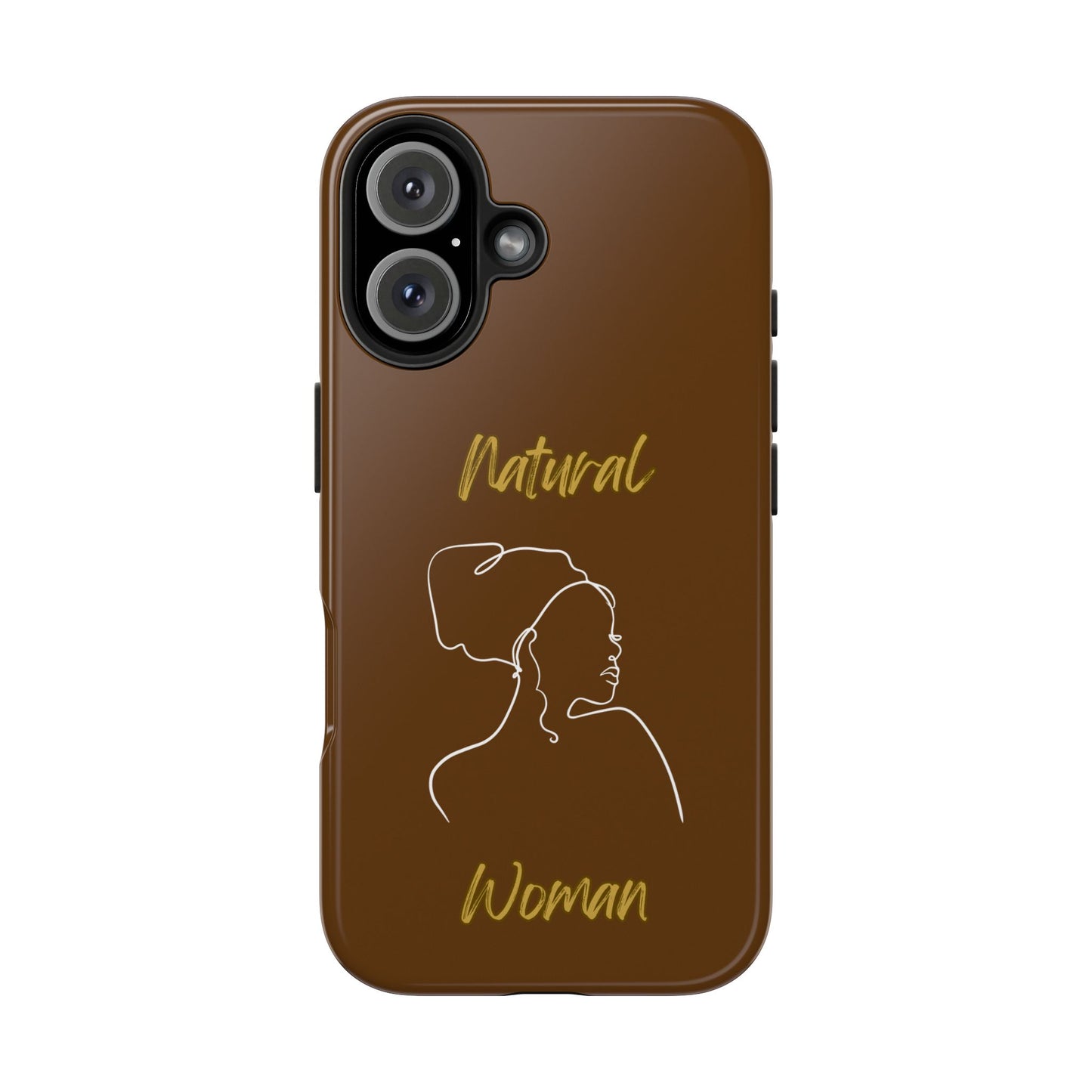 Natural Woman Refreshed (WL)Tough Phone Cases BROWN