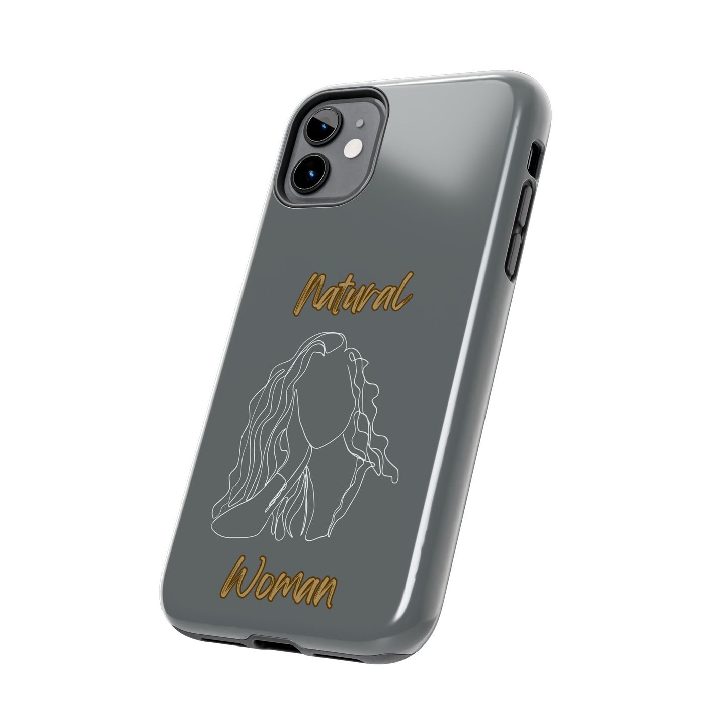 Natural Woman Relaxed (WL) Tough Phone Cases DARK GREY
