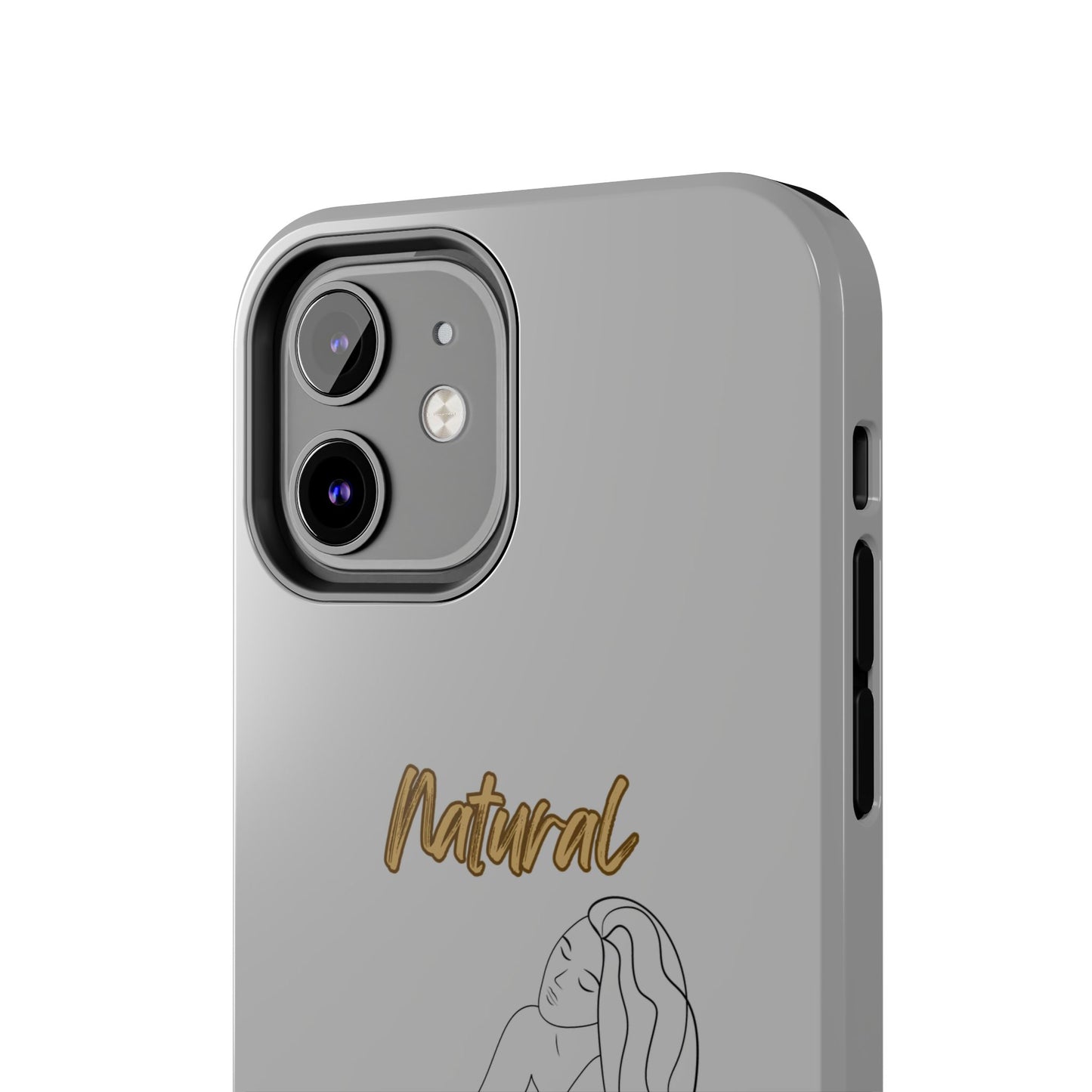 Natural Woman Beauty (BL) Tough Phone Cases LIGHT GREY