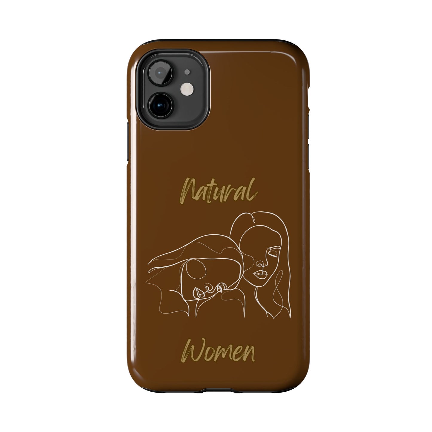 Natural Woman Sisters (WL)Tough Phone Cases BROWN