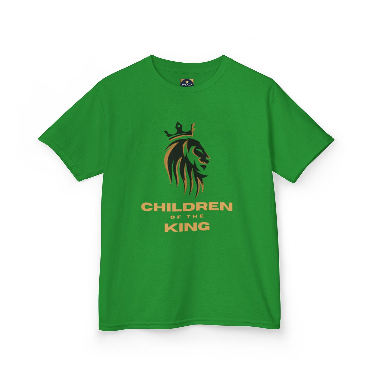 Children of the King Inspirational Kids Cotton T-Shirt (BL)