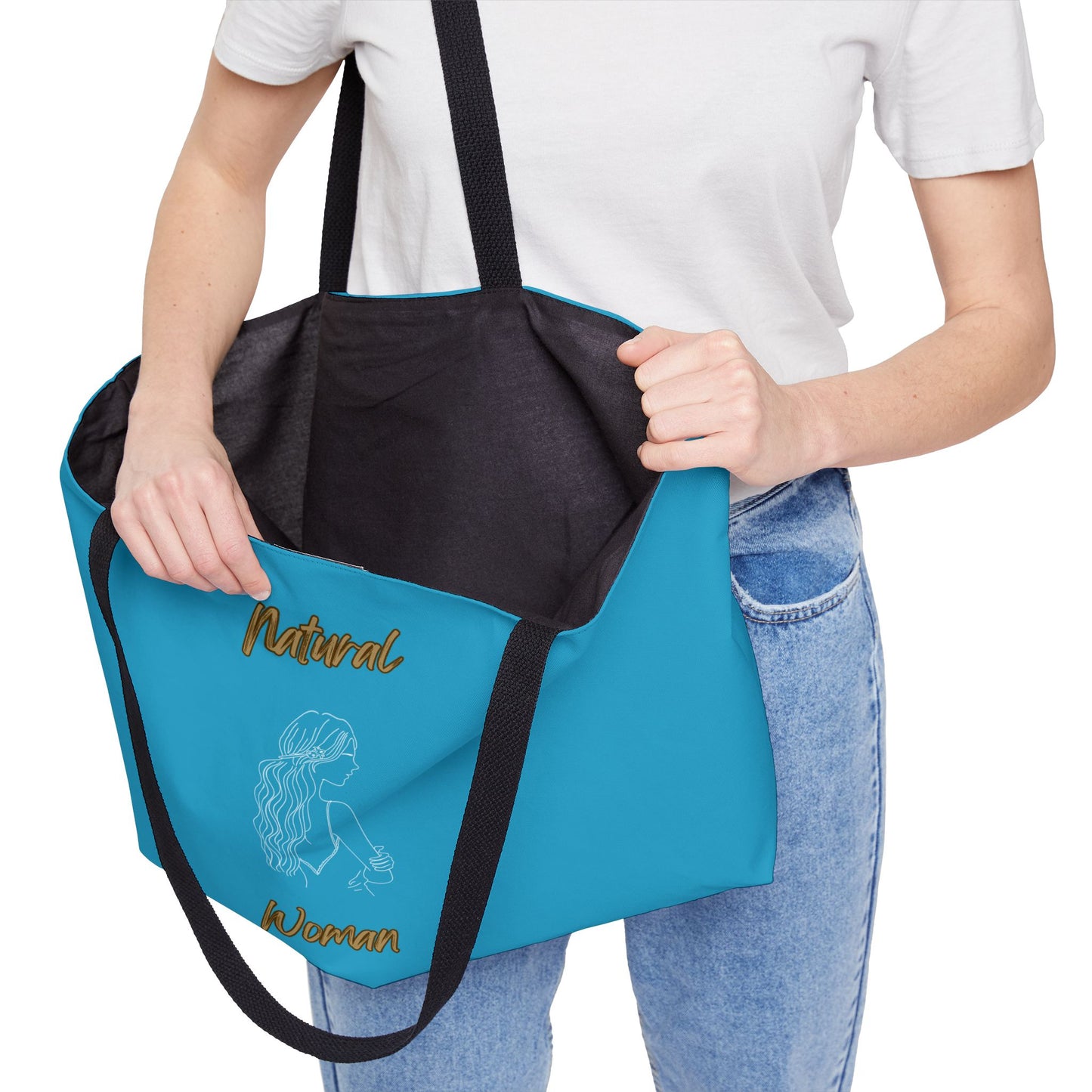 Natural Woman Young Woman (WL) Weekender Tote Bag TURQUOISE