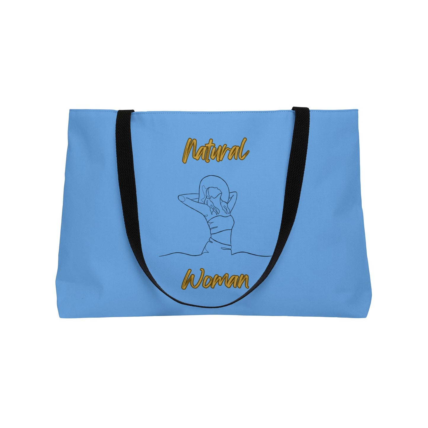 Natural Woman Sun Fun (BL) Weekender Tote Bag LIGHT BLUE