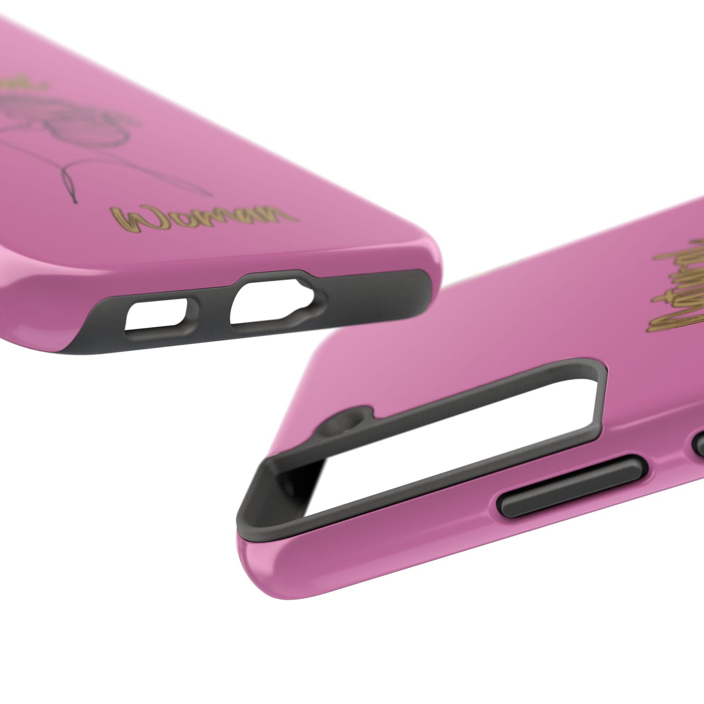 Natural Woman Wet Bun (BL) Tough Phone Cases LIGHT PINK