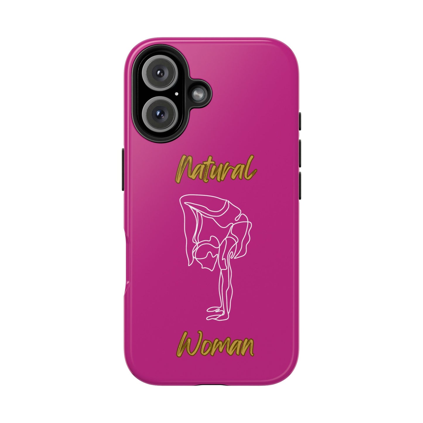 Natural Woman Flexible (WL)Tough Phone Cases PINK