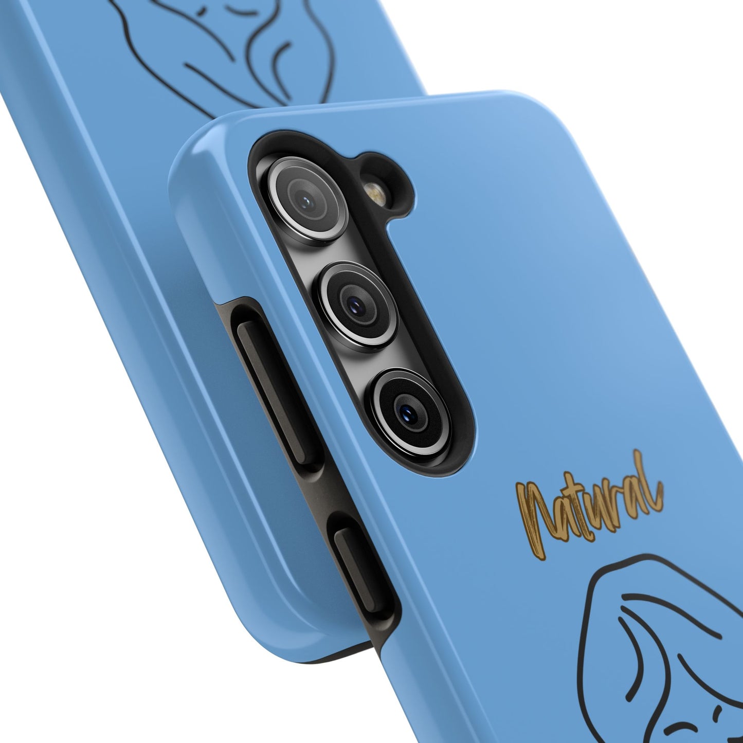 Natural Woman Modest (BL)Tough Phone Cases LIGHT BLUE