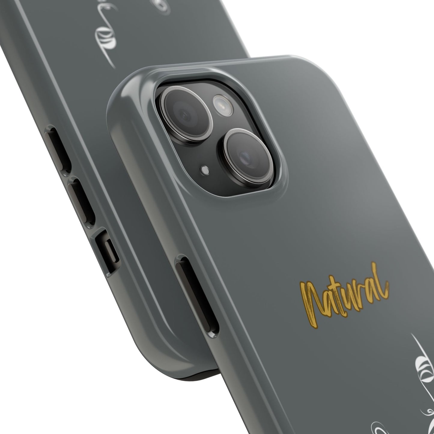 Natural Woman Music In My Soul (WL)Tough Phone Cases DARK GREY