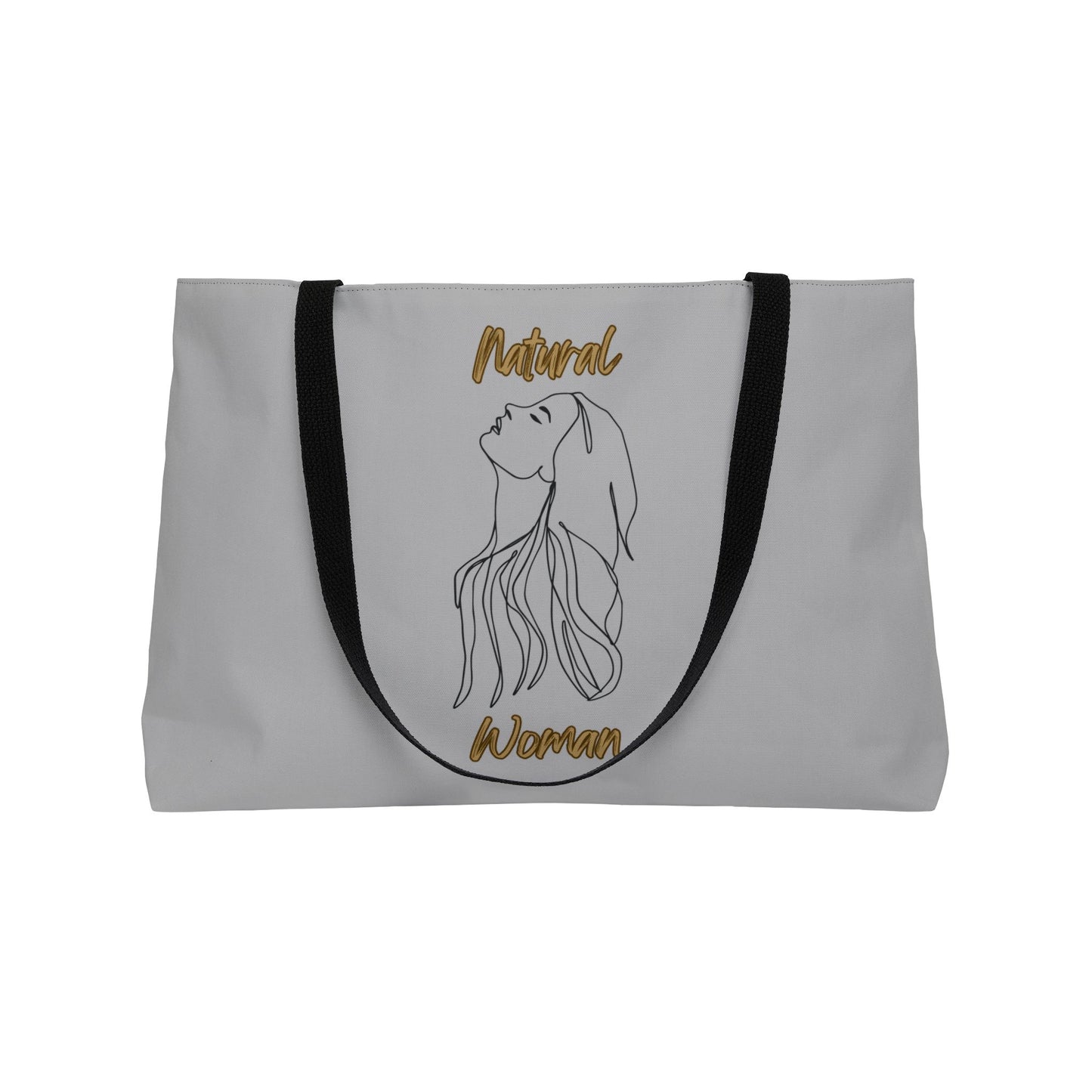 Natural Woman Appreciation (BL) WeekenderTote Bag LIGHT GREY