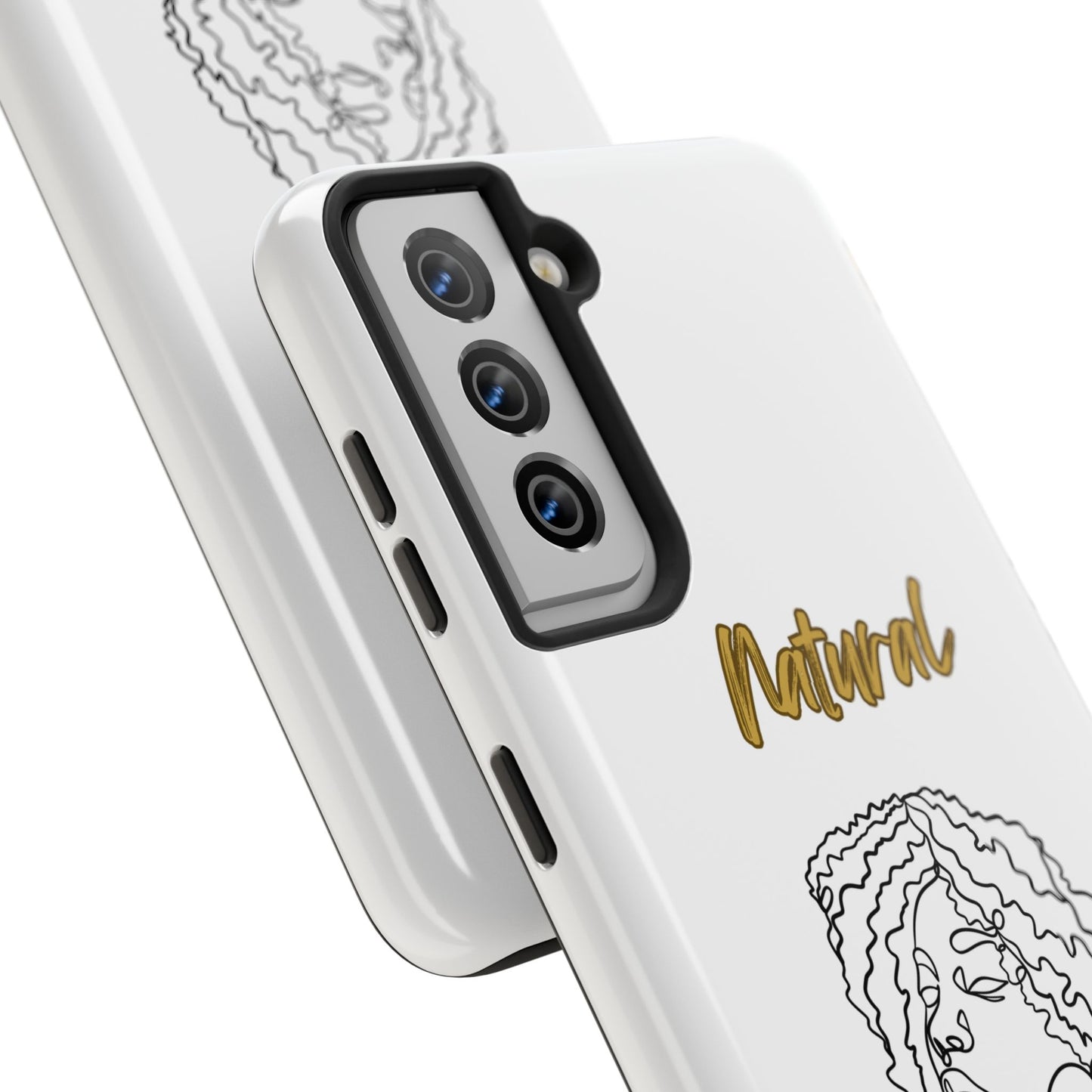 Natural Woman Naturally Me (BL)Tough Phone Cases WHITE