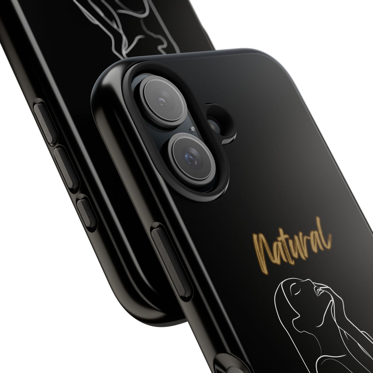 Natural Woman Thank You (WL) Tough Phone Cases BLACK